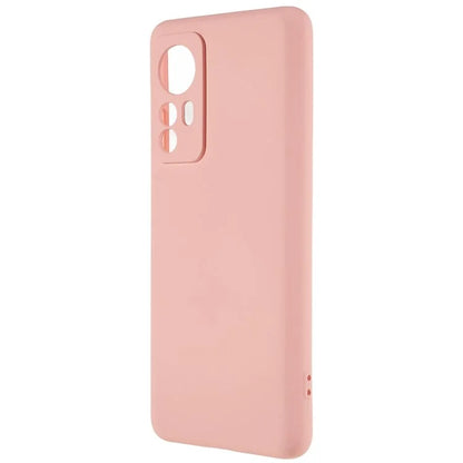 For Xiaomi 12 5G / 12X 5G / 12S 5G Soft TPU Liquid Silicone Texture Phone Case 2.0mm Thick Arc Edge Anti-Scratch Cover