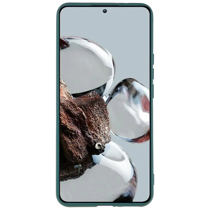 For Xiaomi 12T 5G / Redmi K50 Ultra 5G Soft TPU Arc Edge 2.0mm Thick Protective Cover Liquid Silicone Texture Camera Protection Phone Case