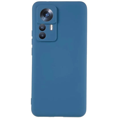 For Xiaomi 12T 5G / Redmi K50 Ultra 5G Soft TPU Arc Edge 2.0mm Thick Protective Cover Liquid Silicone Texture Camera Protection Phone Case
