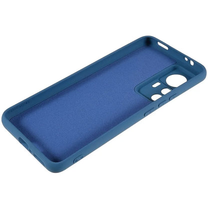 For Xiaomi 12T 5G / Redmi K50 Ultra 5G Soft TPU Arc Edge 2.0mm Thick Protective Cover Liquid Silicone Texture Camera Protection Phone Case