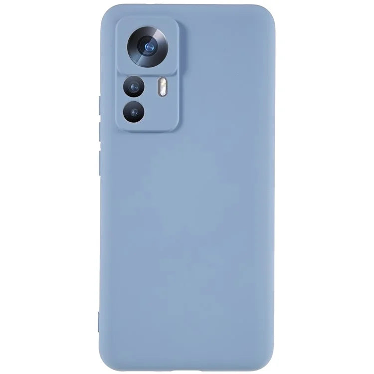 For Xiaomi 12T 5G / Redmi K50 Ultra 5G Soft TPU Arc Edge 2.0mm Thick Protective Cover Liquid Silicone Texture Camera Protection Phone Case