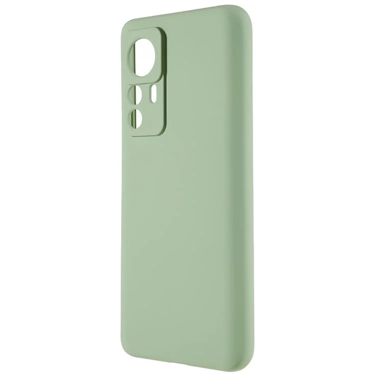 For Xiaomi 12T 5G / Redmi K50 Ultra 5G Soft TPU Arc Edge 2.0mm Thick Protective Cover Liquid Silicone Texture Camera Protection Phone Case