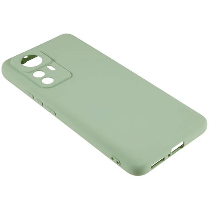 For Xiaomi 12T 5G / Redmi K50 Ultra 5G Soft TPU Arc Edge 2.0mm Thick Protective Cover Liquid Silicone Texture Camera Protection Phone Case