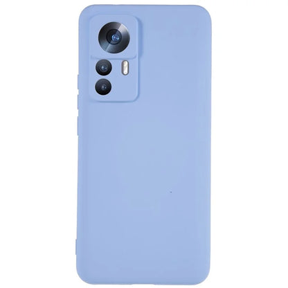For Xiaomi 12T 5G / Redmi K50 Ultra 5G Soft TPU Arc Edge 2.0mm Thick Protective Cover Liquid Silicone Texture Camera Protection Phone Case