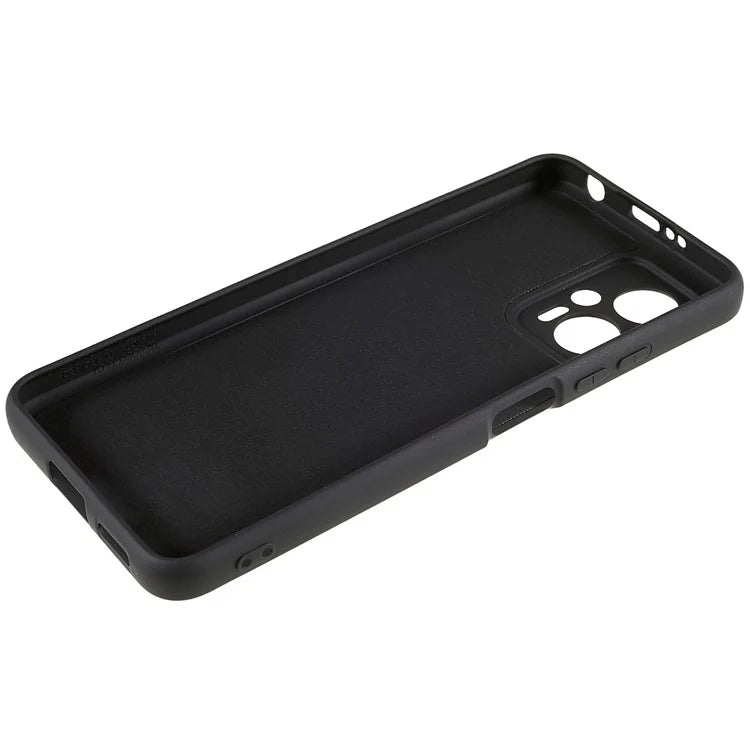 For Xiaomi Redmi Note 11T Pro 5G / Note 11T Pro+ 5G / Poco X4 GT 5G / Redmi K50i 5G TPU Phone Case Arc Edge 2.0mm Thick  Liquid Silicone Texture  Shockproof Cover