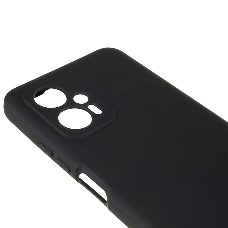 For Xiaomi Redmi Note 11T Pro 5G / Note 11T Pro+ 5G / Poco X4 GT 5G / Redmi K50i 5G TPU Phone Case Arc Edge 2.0mm Thick  Liquid Silicone Texture  Shockproof Cover
