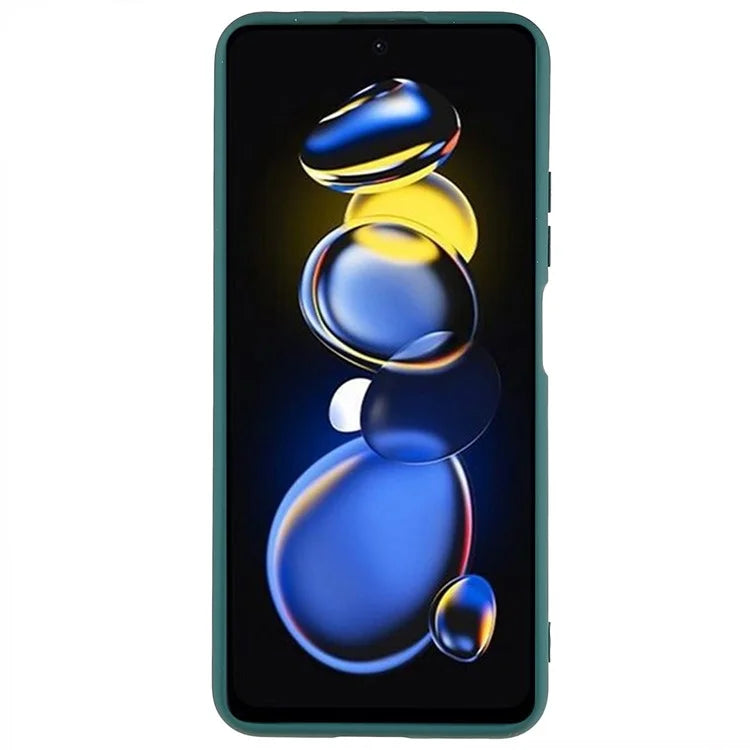 For Xiaomi Redmi Note 11T Pro 5G / Note 11T Pro+ 5G / Poco X4 GT 5G / Redmi K50i 5G TPU Phone Case Arc Edge 2.0mm Thick  Liquid Silicone Texture  Shockproof Cover