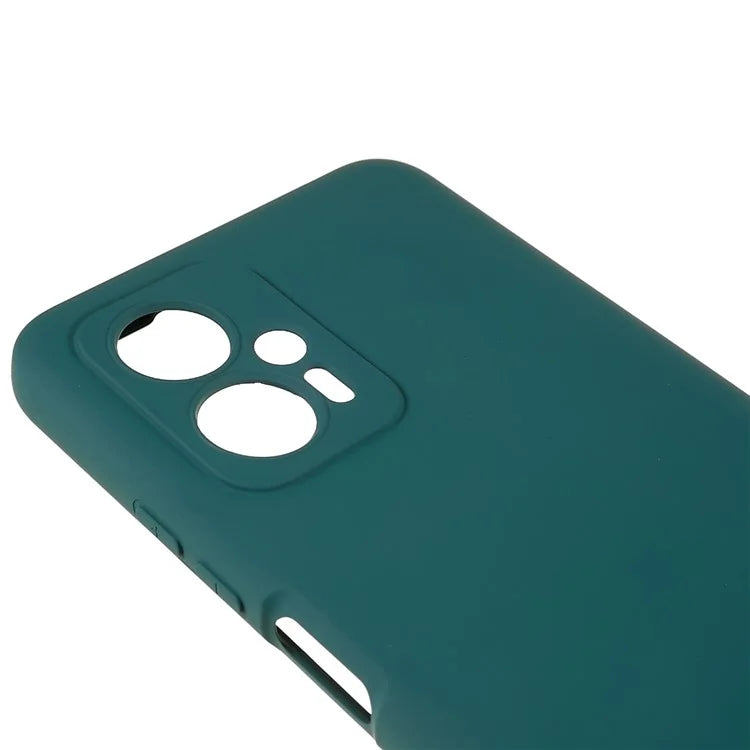For Xiaomi Redmi Note 11T Pro 5G / Note 11T Pro+ 5G / Poco X4 GT 5G / Redmi K50i 5G TPU Phone Case Arc Edge 2.0mm Thick  Liquid Silicone Texture  Shockproof Cover