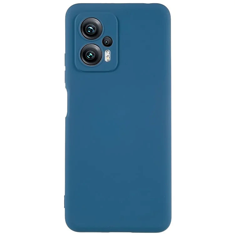 For Xiaomi Redmi Note 11T Pro 5G / Note 11T Pro+ 5G / Poco X4 GT 5G / Redmi K50i 5G TPU Phone Case Arc Edge 2.0mm Thick  Liquid Silicone Texture  Shockproof Cover