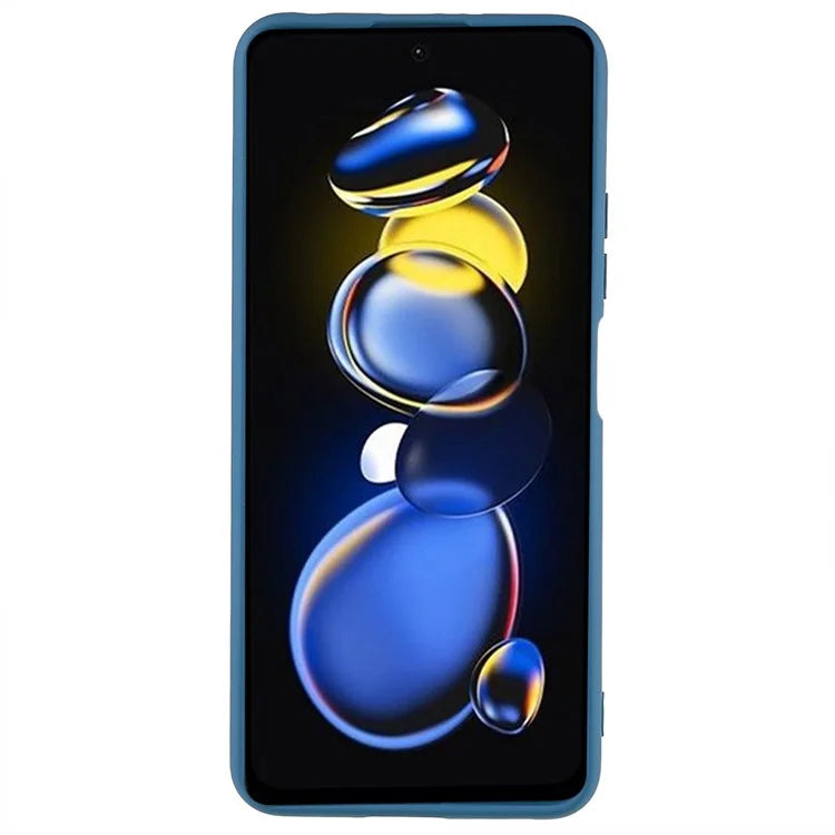For Xiaomi Redmi Note 11T Pro 5G / Note 11T Pro+ 5G / Poco X4 GT 5G / Redmi K50i 5G TPU Phone Case Arc Edge 2.0mm Thick  Liquid Silicone Texture  Shockproof Cover
