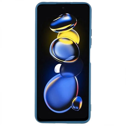 For Xiaomi Redmi Note 11T Pro 5G / Note 11T Pro+ 5G / Poco X4 GT 5G / Redmi K50i 5G TPU Phone Case Arc Edge 2.0mm Thick  Liquid Silicone Texture  Shockproof Cover