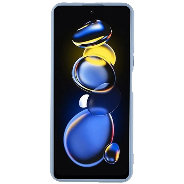 For Xiaomi Redmi Note 11T Pro 5G / Note 11T Pro+ 5G / Poco X4 GT 5G / Redmi K50i 5G TPU Phone Case Arc Edge 2.0mm Thick  Liquid Silicone Texture  Shockproof Cover