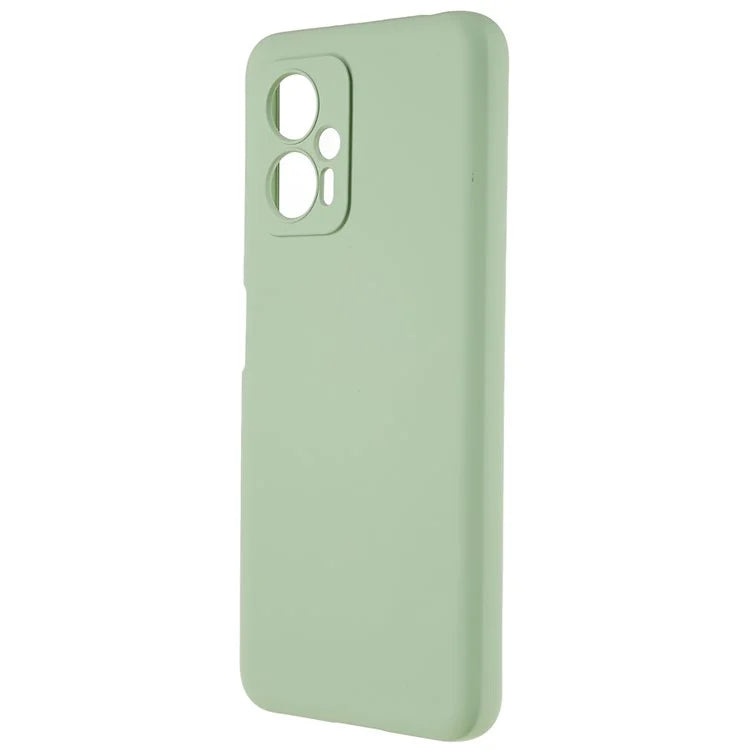 For Xiaomi Redmi Note 11T Pro 5G / Note 11T Pro+ 5G / Poco X4 GT 5G / Redmi K50i 5G TPU Phone Case Arc Edge 2.0mm Thick  Liquid Silicone Texture  Shockproof Cover