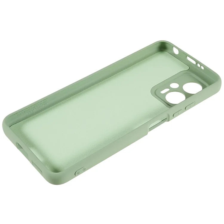 For Xiaomi Redmi Note 11T Pro 5G / Note 11T Pro+ 5G / Poco X4 GT 5G / Redmi K50i 5G TPU Phone Case Arc Edge 2.0mm Thick  Liquid Silicone Texture  Shockproof Cover