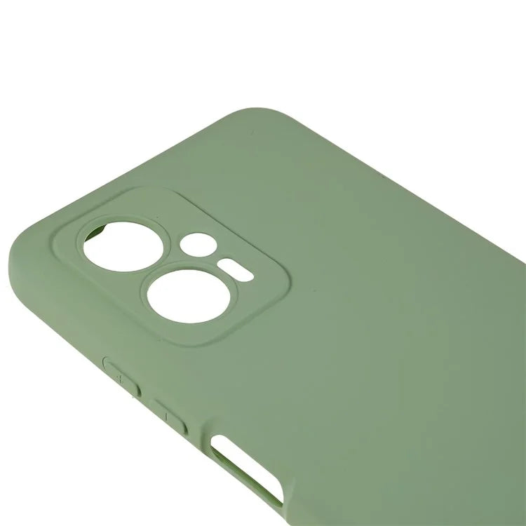 For Xiaomi Redmi Note 11T Pro 5G / Note 11T Pro+ 5G / Poco X4 GT 5G / Redmi K50i 5G TPU Phone Case Arc Edge 2.0mm Thick  Liquid Silicone Texture  Shockproof Cover