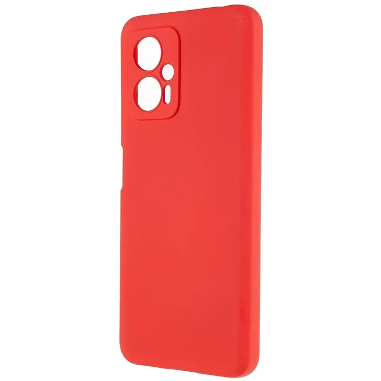 For Xiaomi Redmi Note 11T Pro 5G / Note 11T Pro+ 5G / Poco X4 GT 5G / Redmi K50i 5G TPU Phone Case Arc Edge 2.0mm Thick  Liquid Silicone Texture  Shockproof Cover