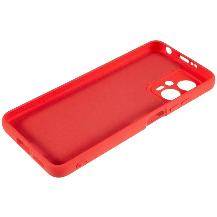 For Xiaomi Redmi Note 11T Pro 5G / Note 11T Pro+ 5G / Poco X4 GT 5G / Redmi K50i 5G TPU Phone Case Arc Edge 2.0mm Thick  Liquid Silicone Texture  Shockproof Cover