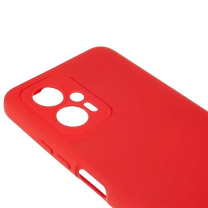 For Xiaomi Redmi Note 11T Pro 5G / Note 11T Pro+ 5G / Poco X4 GT 5G / Redmi K50i 5G TPU Phone Case Arc Edge 2.0mm Thick  Liquid Silicone Texture  Shockproof Cover