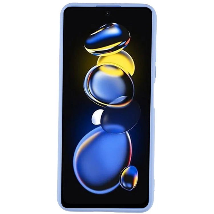 For Xiaomi Redmi Note 11T Pro 5G / Note 11T Pro+ 5G / Poco X4 GT 5G / Redmi K50i 5G TPU Phone Case Arc Edge 2.0mm Thick  Liquid Silicone Texture  Shockproof Cover