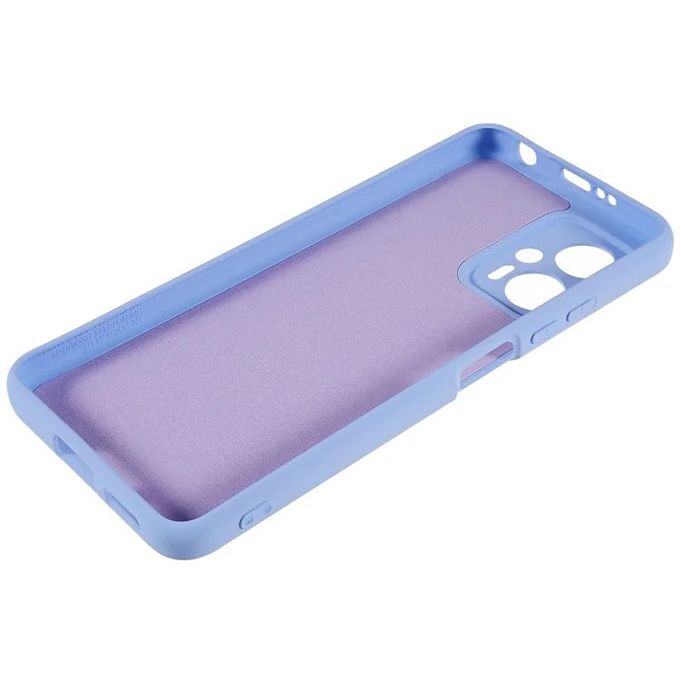 For Xiaomi Redmi Note 11T Pro 5G / Note 11T Pro+ 5G / Poco X4 GT 5G / Redmi K50i 5G TPU Phone Case Arc Edge 2.0mm Thick  Liquid Silicone Texture  Shockproof Cover
