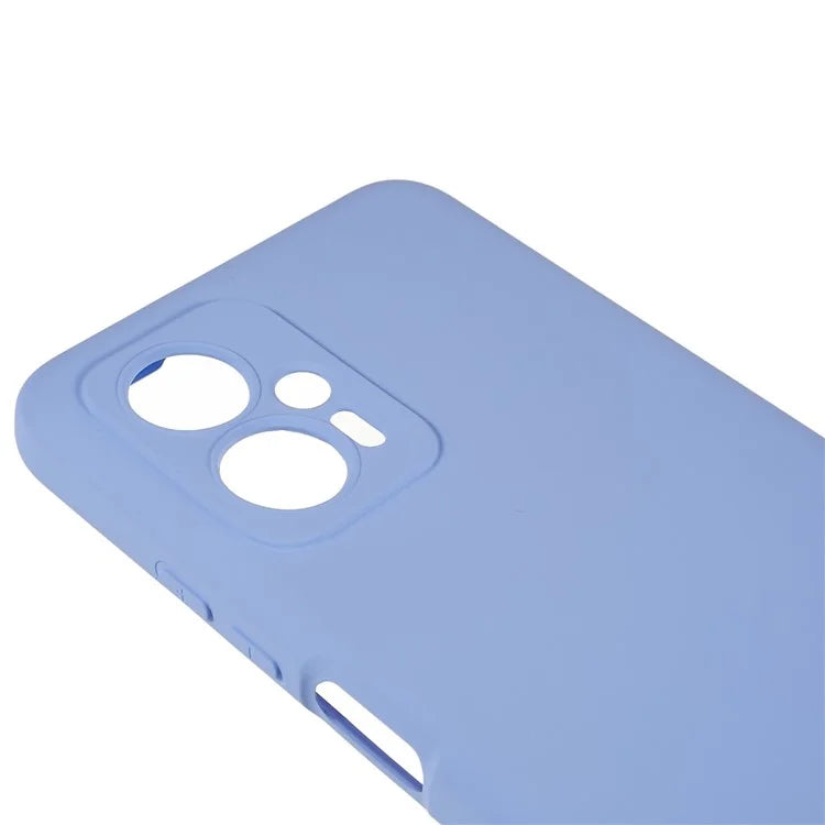 For Xiaomi Redmi Note 11T Pro 5G / Note 11T Pro+ 5G / Poco X4 GT 5G / Redmi K50i 5G TPU Phone Case Arc Edge 2.0mm Thick  Liquid Silicone Texture  Shockproof Cover