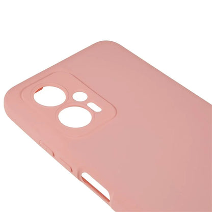 For Xiaomi Redmi Note 11T Pro 5G / Note 11T Pro+ 5G / Poco X4 GT 5G / Redmi K50i 5G TPU Phone Case Arc Edge 2.0mm Thick  Liquid Silicone Texture  Shockproof Cover