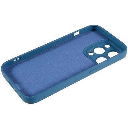 For iPhone 14 Pro Soft TPU 2.0mm Thick Shockproof Phone Case Liquid Silicone Texture Arc Edge Precise Cutout Cover