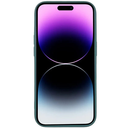 For iPhone 14 Pro Soft TPU 2.0mm Thick Shockproof Phone Case Liquid Silicone Texture Arc Edge Precise Cutout Cover