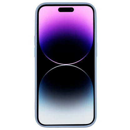 For iPhone 14 Pro Soft TPU 2.0mm Thick Shockproof Phone Case Liquid Silicone Texture Arc Edge Precise Cutout Cover