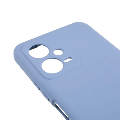 For Xiaomi Poco X5 5G / Redmi Note 12 5G (India) Cell Phone Case Liquid Silicone TPU 2.0mm Thick Arc Edge Phone Cover