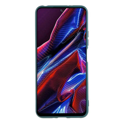 For Xiaomi Poco X5 5G / Redmi Note 12 5G (India) Cell Phone Case Liquid Silicone TPU 2.0mm Thick Arc Edge Phone Cover