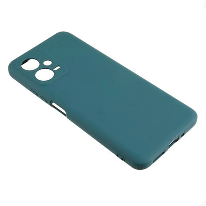 For Xiaomi Poco X5 5G / Redmi Note 12 5G (India) Cell Phone Case Liquid Silicone TPU 2.0mm Thick Arc Edge Phone Cover