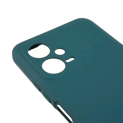 For Xiaomi Poco X5 5G / Redmi Note 12 5G (India) Cell Phone Case Liquid Silicone TPU 2.0mm Thick Arc Edge Phone Cover