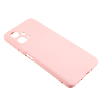 For Xiaomi Poco X5 5G / Redmi Note 12 5G (India) Cell Phone Case Liquid Silicone TPU 2.0mm Thick Arc Edge Phone Cover