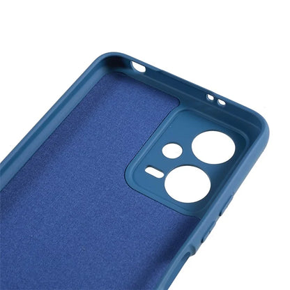 For Xiaomi Poco X5 5G / Redmi Note 12 5G (India) Cell Phone Case Liquid Silicone TPU 2.0mm Thick Arc Edge Phone Cover