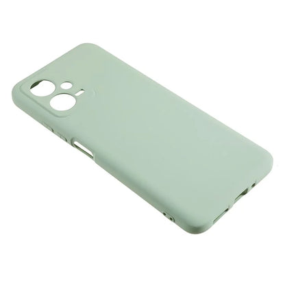 For Xiaomi Poco X5 5G / Redmi Note 12 5G (India) Cell Phone Case Liquid Silicone TPU 2.0mm Thick Arc Edge Phone Cover