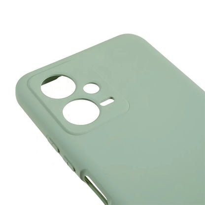 For Xiaomi Poco X5 5G / Redmi Note 12 5G (India) Cell Phone Case Liquid Silicone TPU 2.0mm Thick Arc Edge Phone Cover