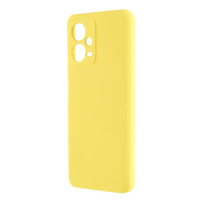 For Xiaomi Poco X5 5G / Redmi Note 12 5G (India) Cell Phone Case Liquid Silicone TPU 2.0mm Thick Arc Edge Phone Cover
