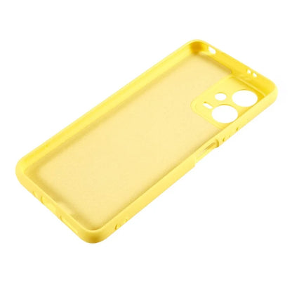 For Xiaomi Poco X5 5G / Redmi Note 12 5G (India) Cell Phone Case Liquid Silicone TPU 2.0mm Thick Arc Edge Phone Cover