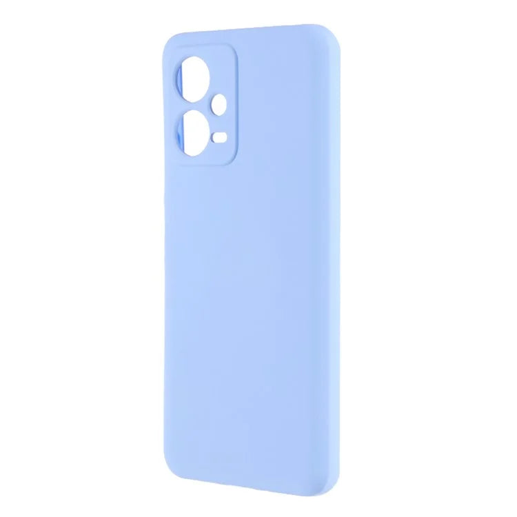 For Xiaomi Poco X5 5G / Redmi Note 12 5G (India) Cell Phone Case Liquid Silicone TPU 2.0mm Thick Arc Edge Phone Cover