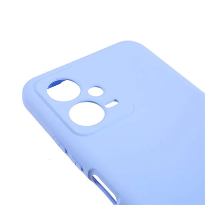 For Xiaomi Poco X5 5G / Redmi Note 12 5G (India) Cell Phone Case Liquid Silicone TPU 2.0mm Thick Arc Edge Phone Cover