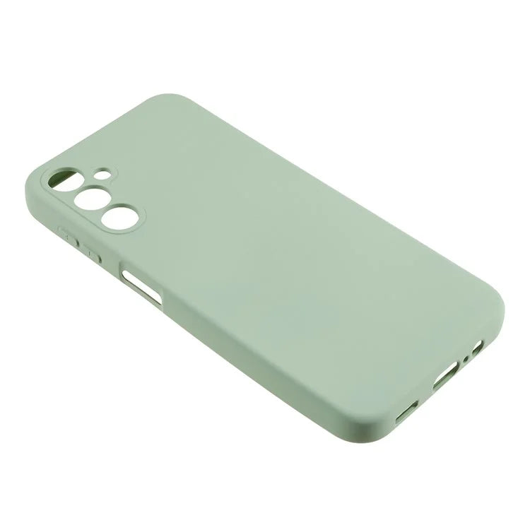 For Samsung Galaxy A14 5G / 4G Soft TPU 2.0mm Phone Case Precise Cutout Liquid Silicone Texture Arc Edge Phone Cover