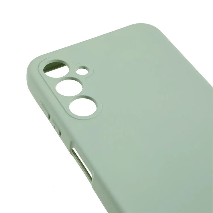 For Samsung Galaxy A14 5G / 4G Soft TPU 2.0mm Phone Case Precise Cutout Liquid Silicone Texture Arc Edge Phone Cover