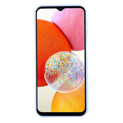 For Samsung Galaxy A14 5G / 4G Soft TPU 2.0mm Phone Case Precise Cutout Liquid Silicone Texture Arc Edge Phone Cover