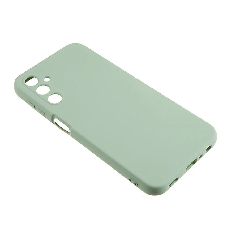 For Samsung Galaxy A24 4G (162.1 x 77.6 x 8.3mm) Precise Cutout Soft TPU Phone Case 2.0mm Liquid Silicone Texture Arc Edge Anti-drop Cover