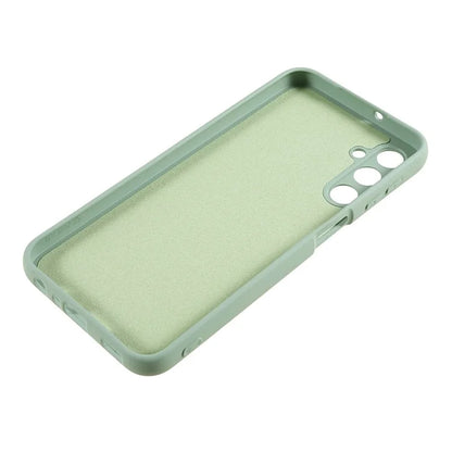 For Samsung Galaxy A24 4G (162.1 x 77.6 x 8.3mm) Precise Cutout Soft TPU Phone Case 2.0mm Liquid Silicone Texture Arc Edge Anti-drop Cover