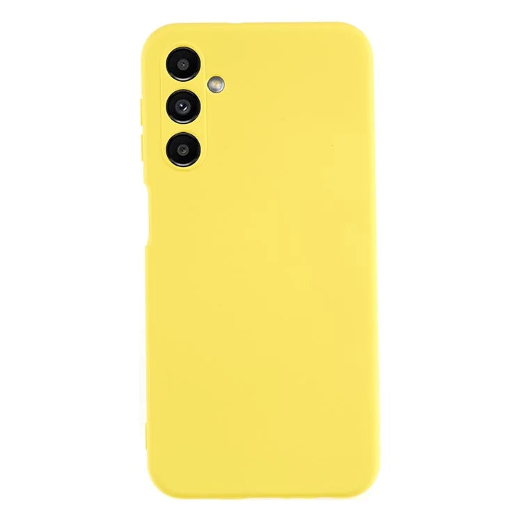 For Samsung Galaxy A24 4G (162.1 x 77.6 x 8.3mm) Precise Cutout Soft TPU Phone Case 2.0mm Liquid Silicone Texture Arc Edge Anti-drop Cover