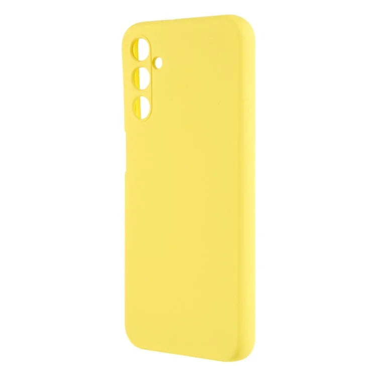 For Samsung Galaxy A24 4G (162.1 x 77.6 x 8.3mm) Precise Cutout Soft TPU Phone Case 2.0mm Liquid Silicone Texture Arc Edge Anti-drop Cover