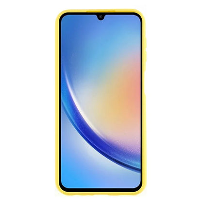 For Samsung Galaxy A24 4G (162.1 x 77.6 x 8.3mm) Precise Cutout Soft TPU Phone Case 2.0mm Liquid Silicone Texture Arc Edge Anti-drop Cover