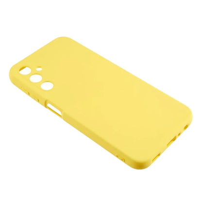For Samsung Galaxy A24 4G (162.1 x 77.6 x 8.3mm) Precise Cutout Soft TPU Phone Case 2.0mm Liquid Silicone Texture Arc Edge Anti-drop Cover